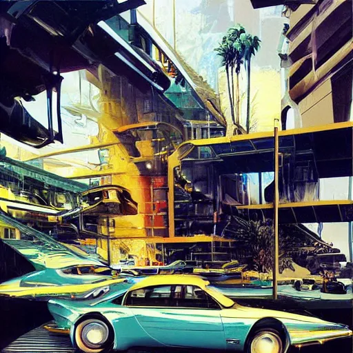 Image similar to surreal dreaming art, magnesium, art by syd mead and john berkey and annie leibovitz