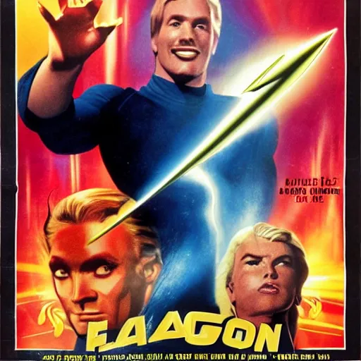 Image similar to flash gordon, poster movie