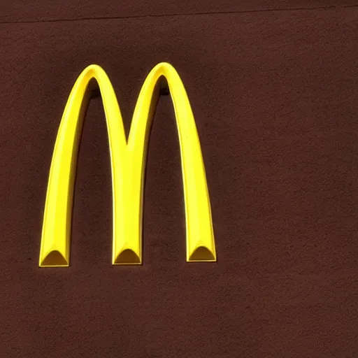 Prompt: the name john mayer in the design of the mcdonalds logo