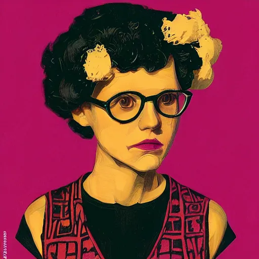 Image similar to portrait skull girl by hockney, tom whalen, laurie greasley, jc leyendecker and singer sargent