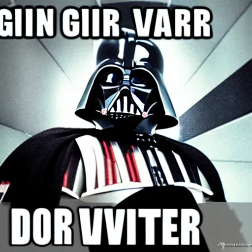 Image similar to girl version of dart vader