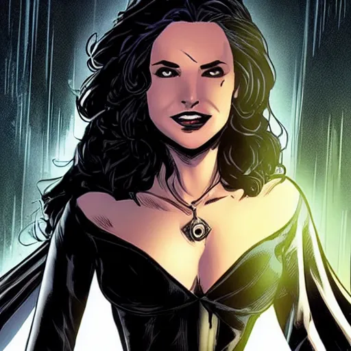 Image similar to yennefer in marvel comics