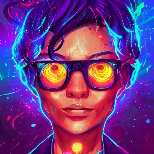 Image similar to skill magic geek inside matrix deepdream radiating a glowing aura stuff loot legends stylized digital illustration video game icon artstation lois van baarle, ilya kuvshinov, rossdraws,