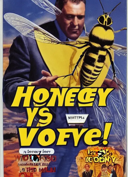 Image similar to 'Honey I Married a Giant Wasp!' blu-ray DVD case still sealed in box, ebay listing