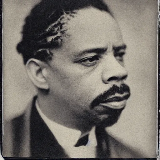 Prompt: tintype photo of ice - t, with iced tea with a straw, by julia margaret cameron 1 8 8 0 s, realistic, body shot, sharp focus, 8 k high definition, insanely detailed, intricate, elegant