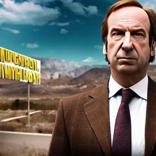 Prompt: president saul goodman, 4 k