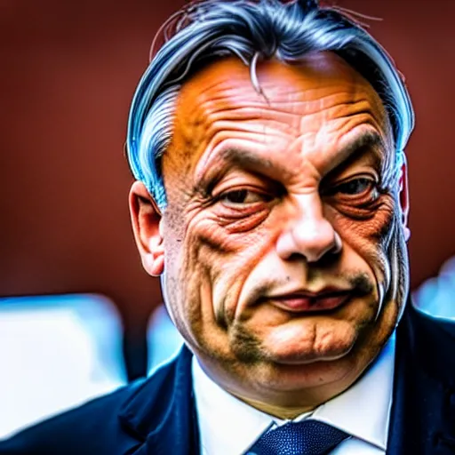 Image similar to Viktor Orban Baki Hanma