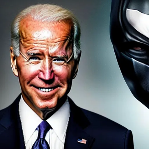 Image similar to Joe Biden as Bane in The Dark Knight Rises