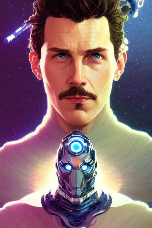 Prompt: a portrait of reed richards, fantasy, sharp focus, intricate, elegant, digital painting, artstation, matte, highly detailed, concept art, illustration, ambient lighting, art by ilya kuvshinov, artgerm, alphonse mucha, and greg rutkowski