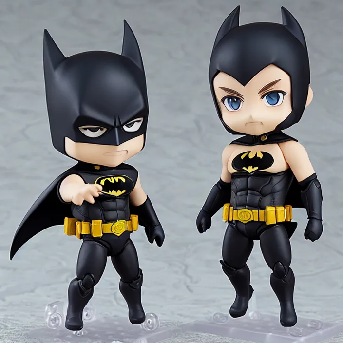 Image similar to Batman, An anime Nendoroid of Batman, figurine, detailed product photo