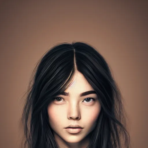 Image similar to portrait inspired by archan hair, cinematic, focus