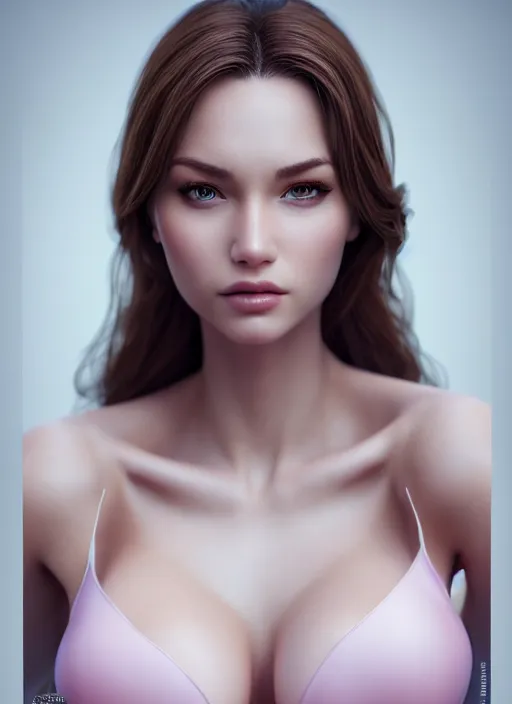 Image similar to photo of a gorgeous female, professionally retouched, soft lighting, realistic, smooth face, full body shot, torso, dress, perfect eyes, sharp focus on eyes, 8 k, high definition, insanely detailed, intricate, elegant, art by artgerm and j scott campbell, cherry blossoms