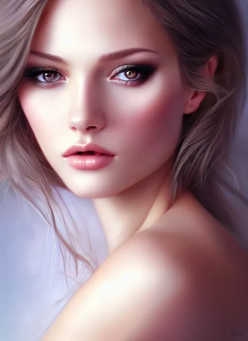 Image similar to a gorgeous female photo, professionally retouched, soft lighting, legs, realistic, smooth face, perfect eyes, wide angle, sharp focus on eyes, 8 k high definition, insanely detailed, intricate, elegant, art by artgerm, snowy winter