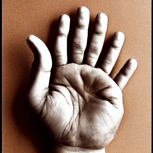 Image similar to a hand with 5 fingers