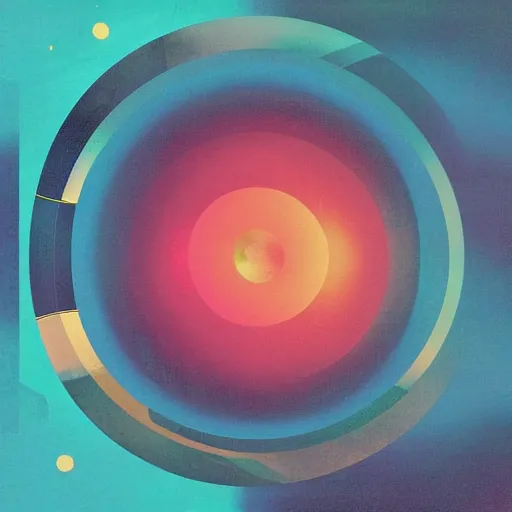 Prompt: tycho album cover