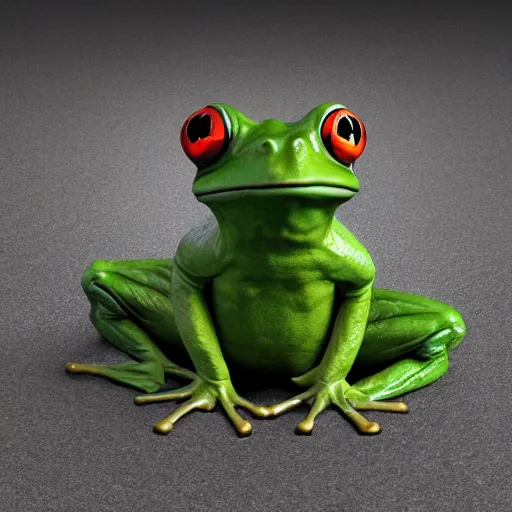 Image similar to hyperrealistic dslr film still of info wars alex jones disguised as frog, stunning 8 k octane comprehensive 3 d render, inspired by istvan sandorfi & greg rutkowski & unreal engine, perfect symmetry, dim volumetric cinematic lighting, extremely hyper - detailed, extremely lifelike attributes & lifelike texture, intricate, masterpiece, artstation, stunning