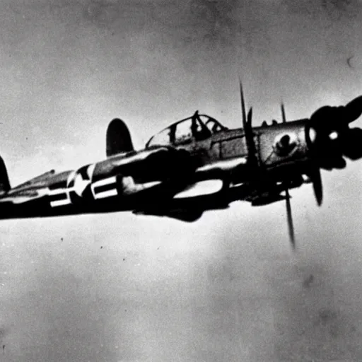 Prompt: ww 2 photo of a stuka dive bomber