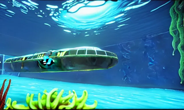 Image similar to subnautica