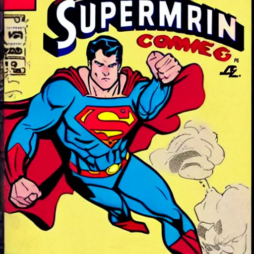 Prompt: Superman being a jerk, comic book cover, detailed, 4k