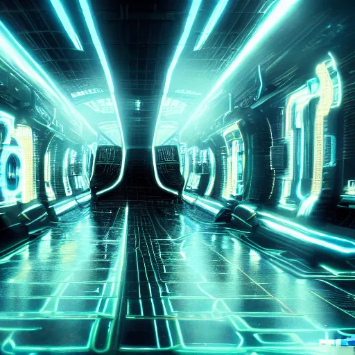 Prompt: Slums in the movie Tron, photography, 8K,