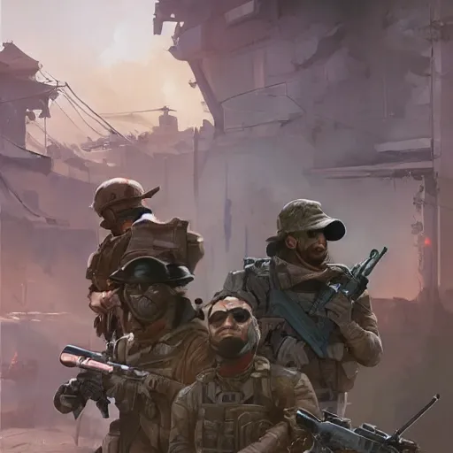 Image similar to hero world call of duty modern warfare, behance hd by jesper ejsing, by rhads, makoto shinkai and lois van baarle, ilya kuvshinov, rossdraws global illumination