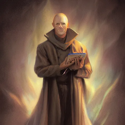 Prompt: chaplain by charlie bowater