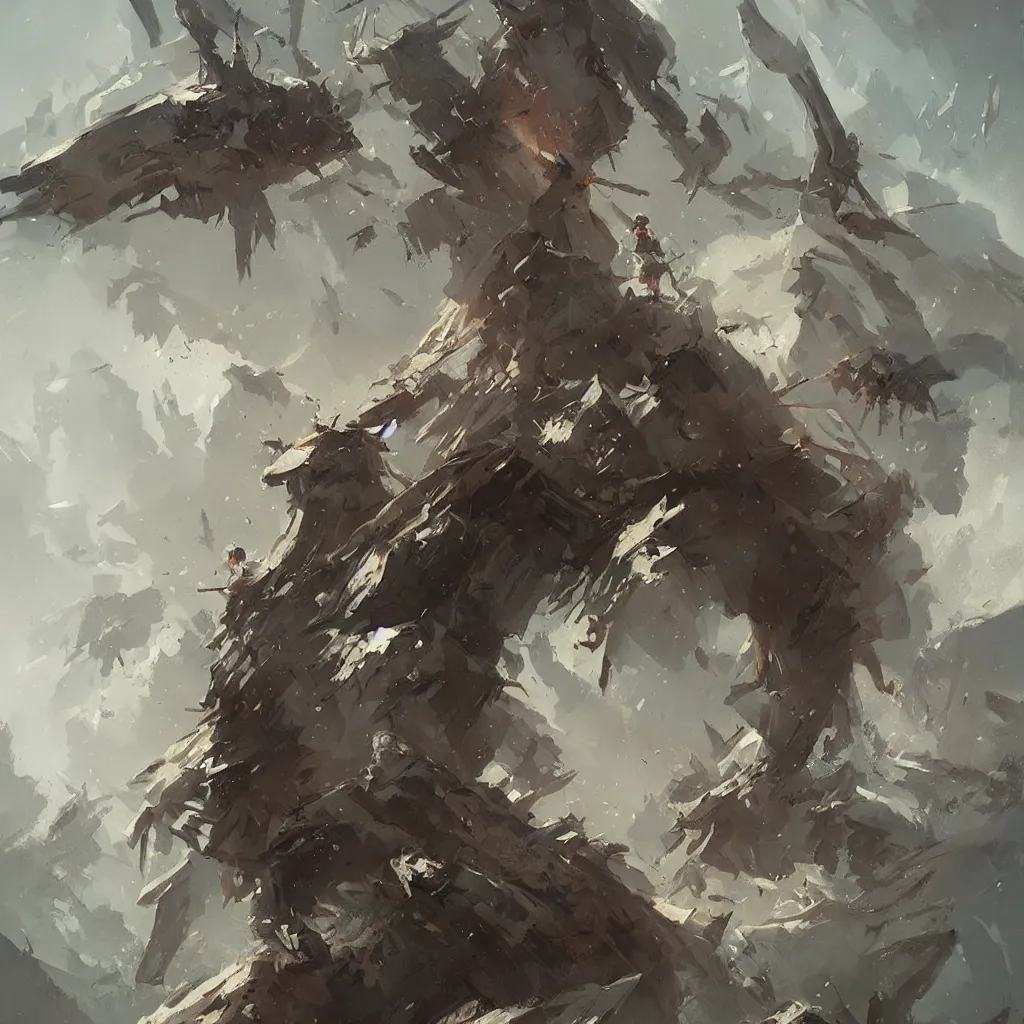 Image similar to overdetailed art, by greg rutkowski