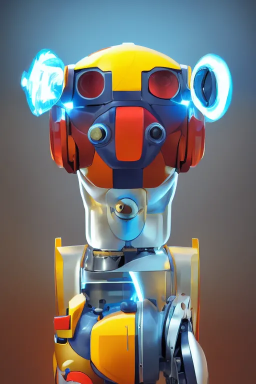 Image similar to metabots medabots medarotto medarot robot minimalist comics helmet mask neon cybereye, behance hd by jesper ejsing, by rhads, makoto shinkai and lois van baarle, ilya kuvshinov, rossdraws global illumination ray tracing hdr radiating a glowing aura