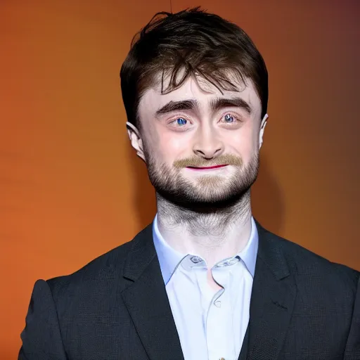 Prompt: daniel radcliffe in a cliff