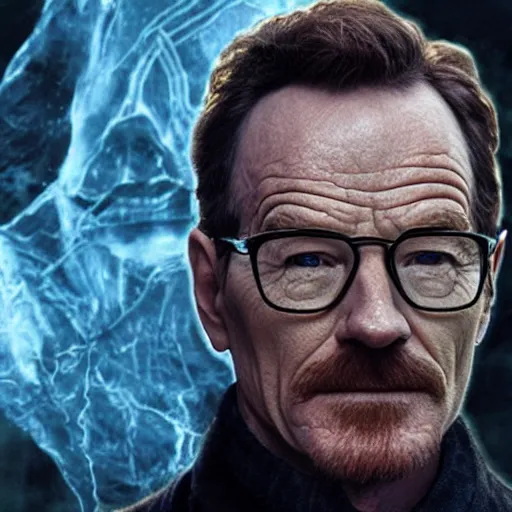 Image similar to Bryan Cranston as a wizard