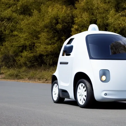 Image similar to 4K uhd photo of driverless car designed by apple