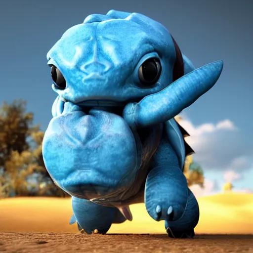 Image similar to Wartortle , unreal engine 5, cinema4D, octane render, Detailed, cinematográfic