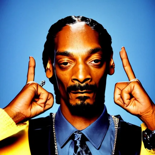Prompt: Snoop Dogg photo for a 1990s sitcom tv show, Studio Photograph, portrait,