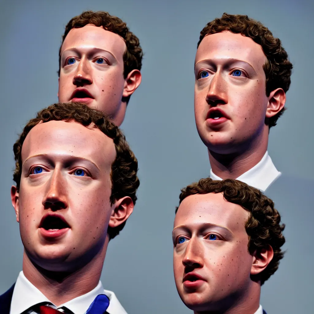 Prompt: the zuck, hyper realistic, 4 k