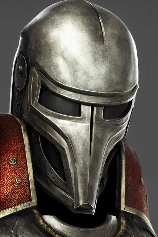 Prompt: knight warrior helmet ironman mask elder scrolls v nordic armor bethesda adam adamowicz illustration character design concept, unreal 5, daz, hyperrealistic, octane render, cosplay, rpg portrait, dynamic lighting, intricate detail, harvest fall vibrancy, cinematic volume glowing aura global illumination ray tracing hdr