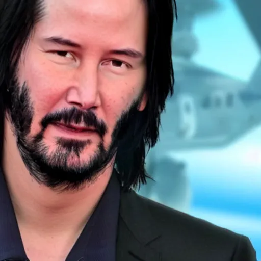 Image similar to Keanu Reeves In Avatar 4K quality super realistic