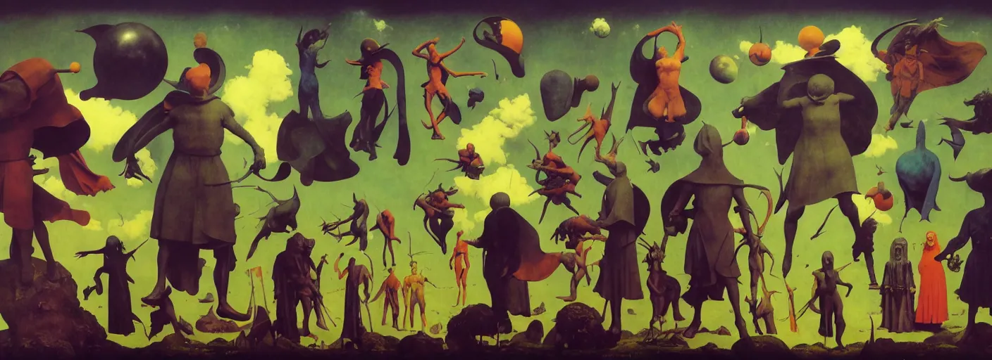 Image similar to full - body surreal colorful celestial rpg character concept art anatomy, action pose, very coherent and colorful high contrast masterpiece by norman rockwell franz sedlacek hieronymus bosch dean ellis simon stalenhag rene magritte gediminas pranckevicius, dark shadows, sunny day, hard lighting, reference sheet white! background