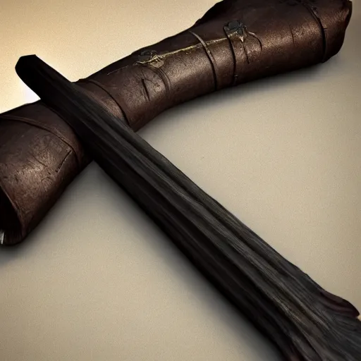 Prompt: harry potter wand, artstation, realistic, high quality octane render, unreal engine