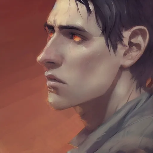 Prompt: portrait of a young man by greg rutkowski, armin arlert from attack on titan, he is about 2 0 years old, highly detailed portrait, digital painting, artstation, concept art, smooth, sharp foccus ilustration, artstation hq