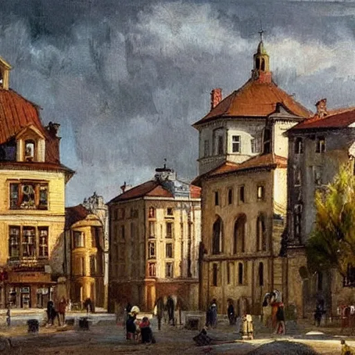 Image similar to rutkowski and similar styles artwork of civilisation. its people were said to be wise and just, and their city was a beautiful place full of wonderful buildings and treasures.