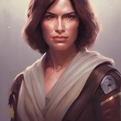 Image similar to portrait of a woman by greg rutkowski, old jedi master jaina solo, star wars expanded universe, she is about 6 0 years old, highly detailed portrait, digital painting, artstation, concept art, smooth, sharp foccus ilustration, artstation hq