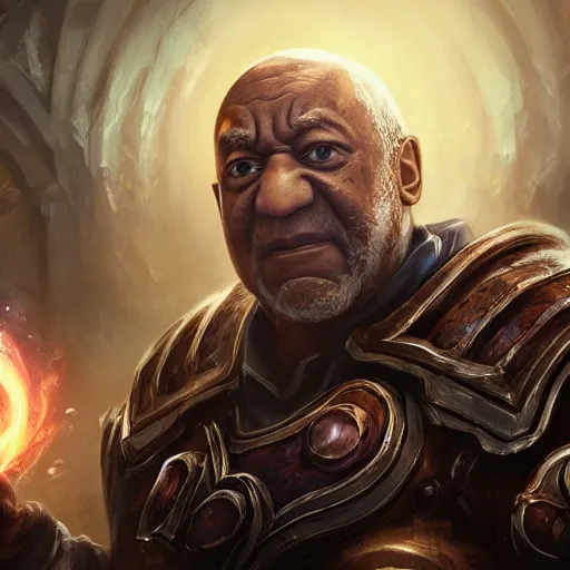 Image similar to bill cosby as an alchemist, mixing potions, league of legends amazing splashscreen artwork, gears of war, splash art, natural light, elegant, photorealistic facial features, intricate, fantasy, detailed face, atmospheric lighting, anamorphic lens flare, cinematic lighting, league of legends splash art, hd wallpaper, ultra high details by greg rutkowski