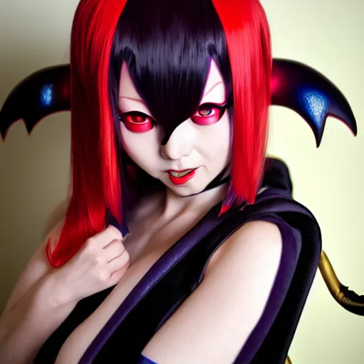 Image similar to shuten douji from fate, oni horns