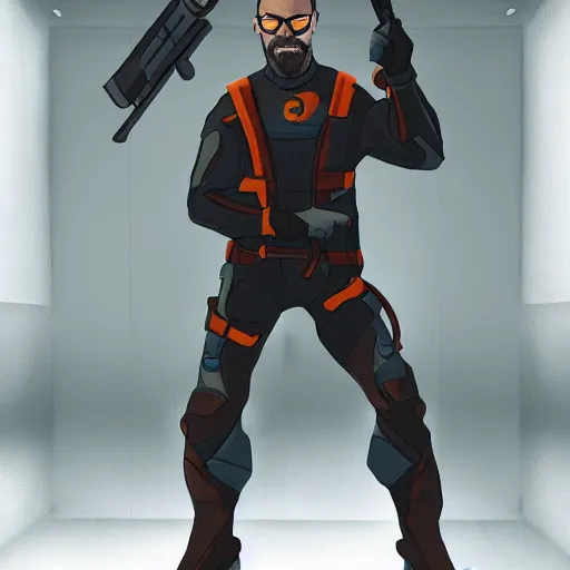 Prompt: gordon freeman