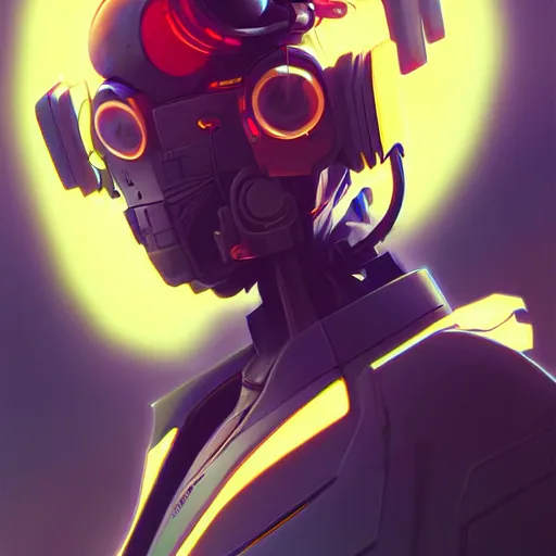 Image similar to a cyberpunk bee, by guweiz and wlop and ilya kuvshinov and artgerm and josan gonzalez, digital art