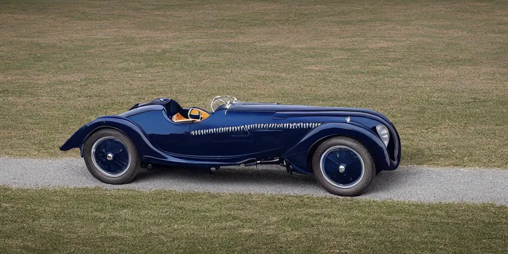 Prompt: “2022 Bugatti Type 57SC Atlantic”