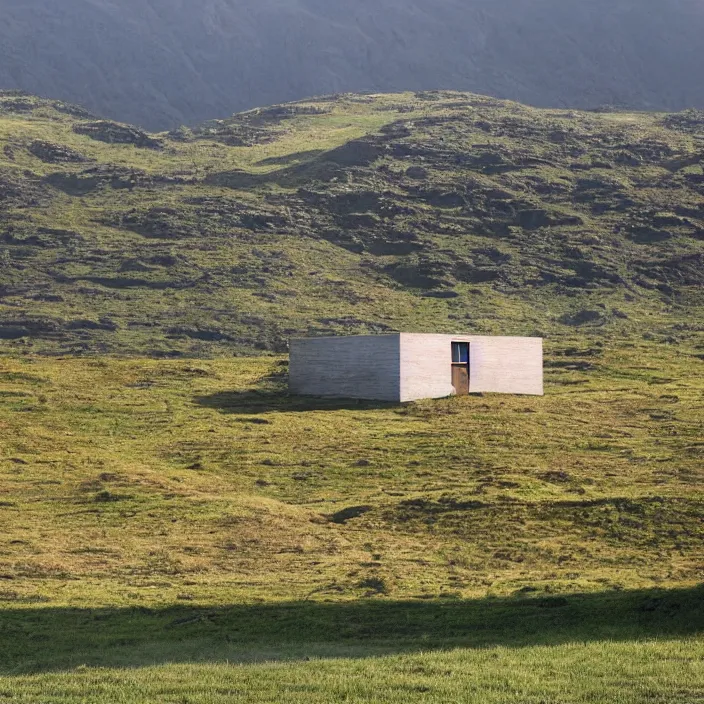 Prompt: a building in a landscape, extraordinary