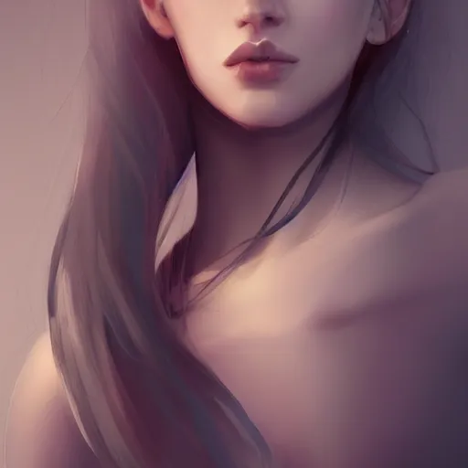 Prompt: a beautiful woman with smooth face and smooth jawline, artstation, digital art, detailed, sharp