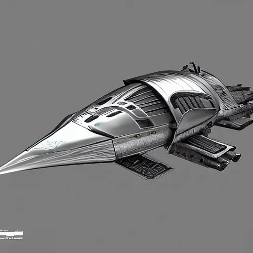 Image similar to starship made of advanced tech, oval design, armor plating on nose, dotted with leds, smooth, graceful design, figree decorations, gyroscopic engines, photo realism, unreal engine, trending on artstation