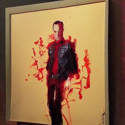 Prompt: a painting by Sheldon Cooper
